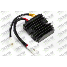 Rick's Motorsports Electrics Universal Style Hot Shot Series Rectifier-Regulator for Suzuki Volusia 800/Boulevard C50,M50 '05-20, V-Strom 650 '00-20, Bandit 1250 '06-19